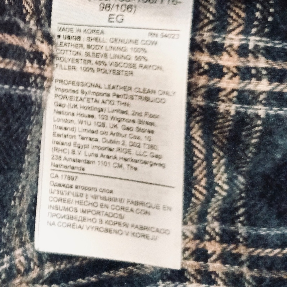 Banana Republic Men's Leather Jacket - Picture 8 of 8
